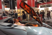 Egidio Reali Onboard with Lamborghini Egoista @Nuremberg Toy Failr