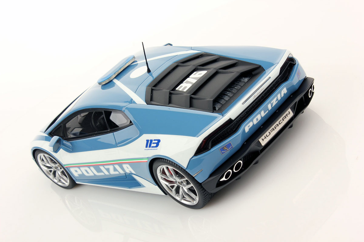 Lamborghini Huracán LP 610-4 Polizia 1:18 - immagine 7