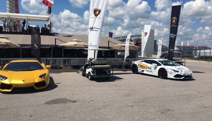 Egidio Reali Lamborghini Super Trofeo Austin Safety Car