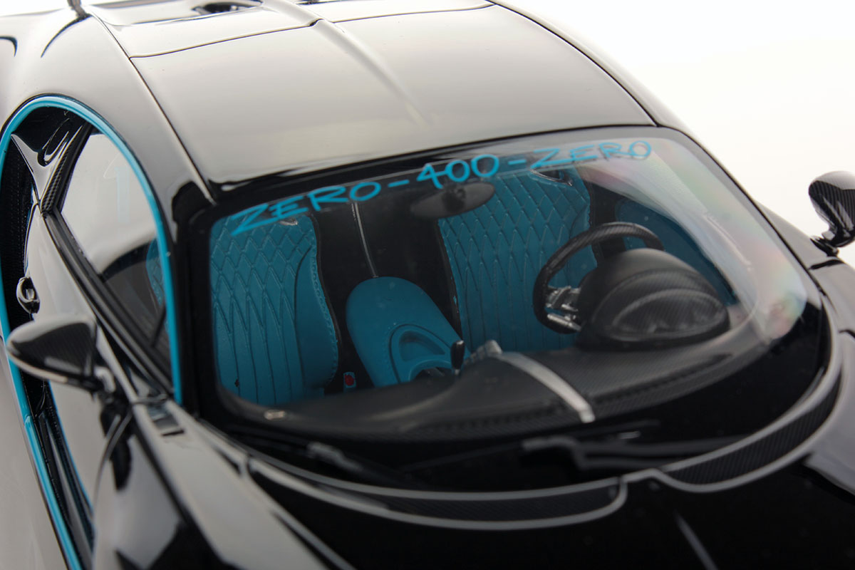 Bugatti Chiron ZERO-400-ZERO 1:18
