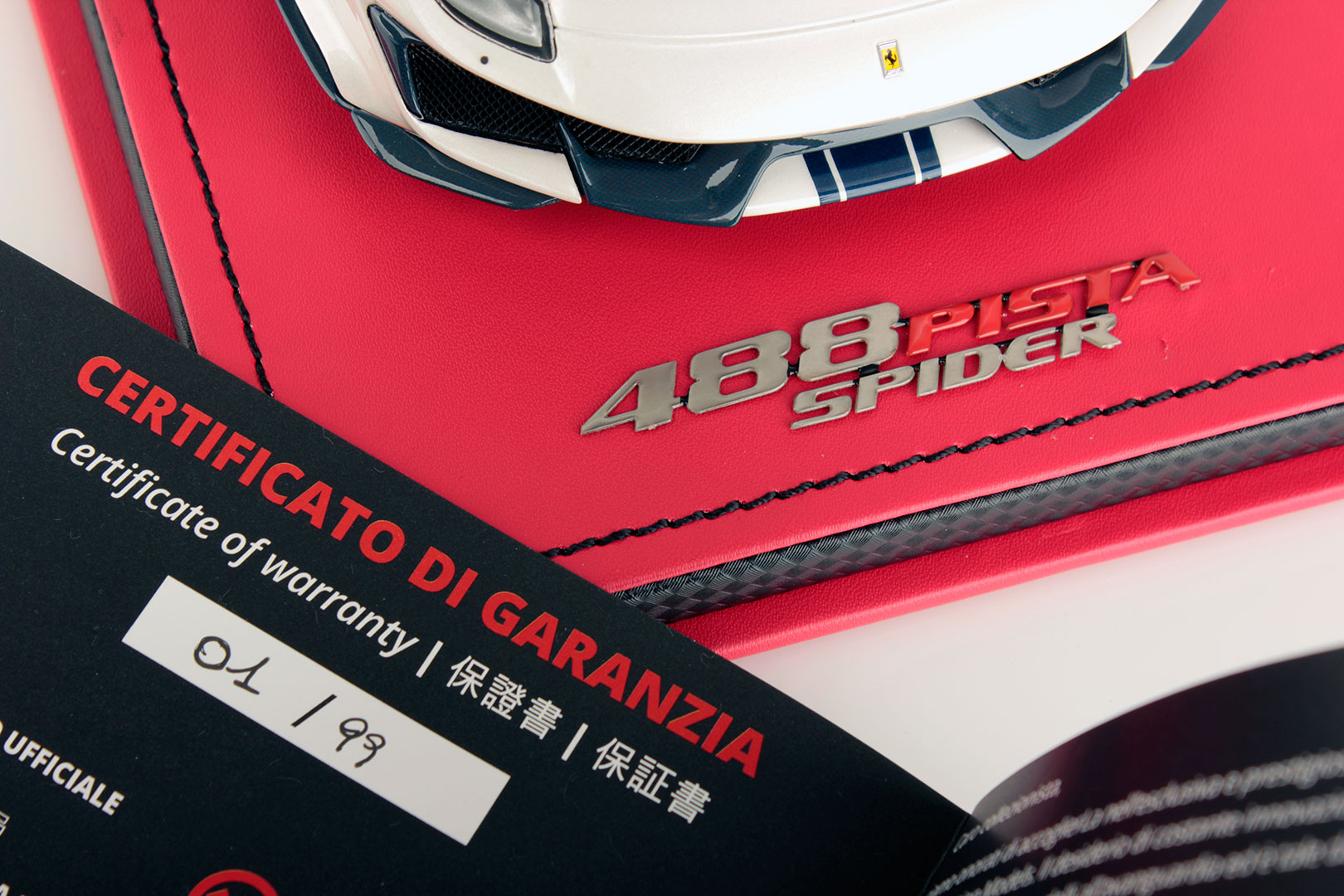 Ferrari 488 Pista Spider 1:18