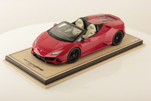 huracan evo Spyder rosso bia