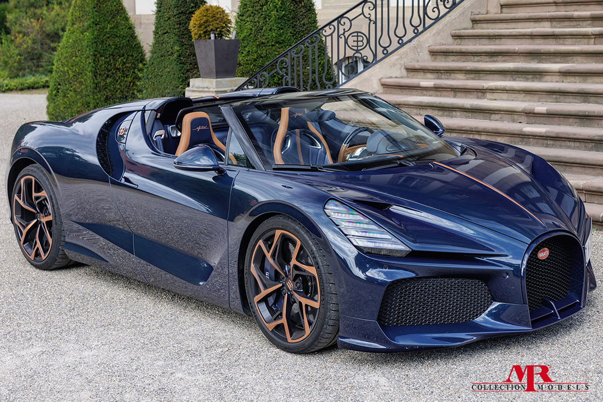 Bugatti W16 Mistral - closed wing 1:18